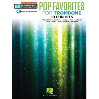Pop Favorites For Trombone Bk/Online Audio