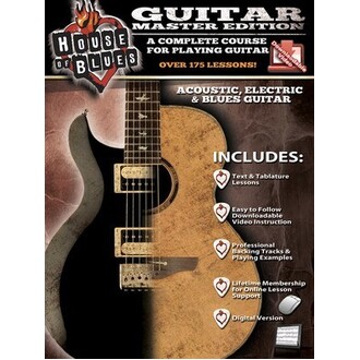House Of Blues Guitar Master Edition Bk/Online Video