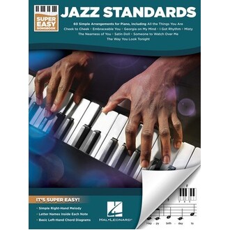 Jazz Standards Super Easy Piano Songbook
