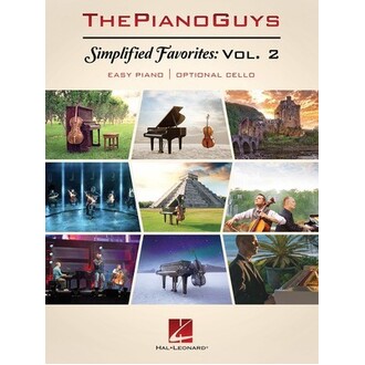 The Piano Guys - Simplified Favorites Vol 2 Easy Piano/Cello