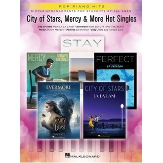 City Of Stars, Mercy and More Hot Singles Pop Piano Hits