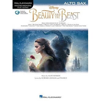 Beauty And The Beast For Alto Sax Bk/Online Audio