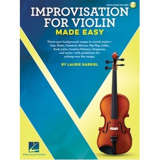 Improvisation For Violin Made Easy Bk/Online Audio