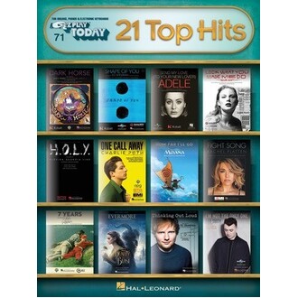 21 Top Hits for Piano