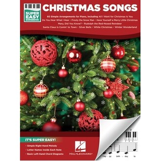 Christmas Songs Super Easy Piano Songbook