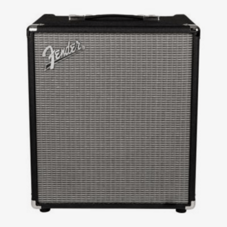 Fender Rumble 100-Watt Bass Amplifier Combo 12-Inch Speaker & Silver Grille