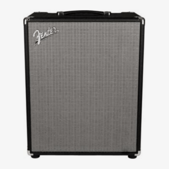 Fender Rumble 200-Watt Bass Amplifier Combo 15-Inch Speaker & Silver Grille