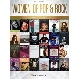 Women Of Pop & Rock Easy Piano 2nd Edition