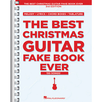 Hal Leonard Best Christmas Guitar Fake Book Ever - 3Rd Ed