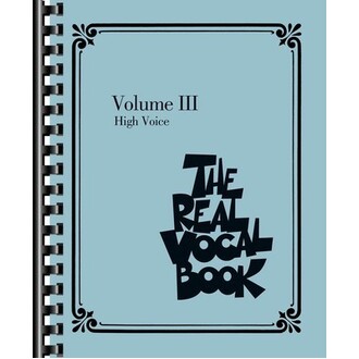 The Real Vocal Book Vol 3 High Voice
