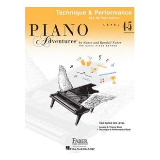 Piano Adventures All In Two 4-5 Technique Performance