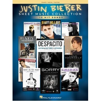 Justin Bieber - Sheet Music Collection Piano/Vocal/Guitar