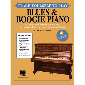Teach Yourself To Play Blues & Boogie Piano Bk/Online Audio
