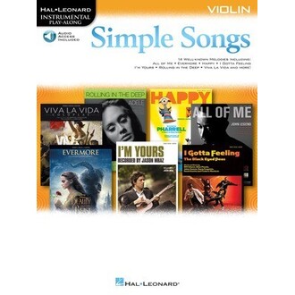 Simple Songs For Violin Bk/Online Audio
