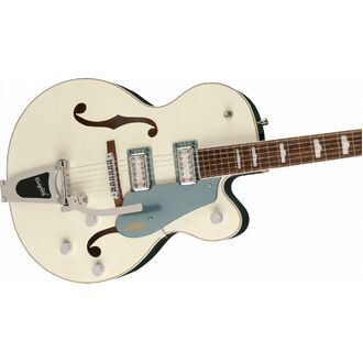 Gretsch G5420t-140 Electromatic 140th Double Platinum Hollow Body Bigsby, Laurel FB, Two-tone Pearl Platinum/stone Platinum