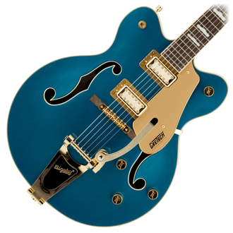 Gretsch G5422TG Electromatic, Pristine LTD Hollow Body Double-Cut with Bigsby, Laurel Fingerboard - Petrol