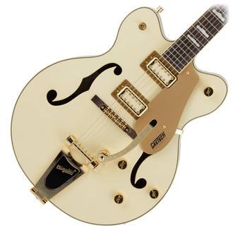 Gretsch G5422TG Electromatic, Pristine LTD Hollow Body Double-Cut - Laurel Fingerboard - White Gold