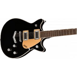 Gretsch G5222 Electromatic® Double Jet™ Bt With V-stoptail, Laurel Fingerboard, Black