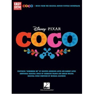 Coco Movie Soundtrack Easy Guitar Notes/Tab