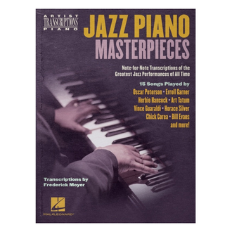 Jazz Piano Masterpieces Artists Transcriptions