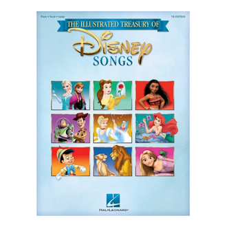 Illustrated Treasury Of Disney Songs Pvg 7th Edition