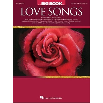The Big Book Of Love Songs Piano/Vocal/Guitar 3rd Edition