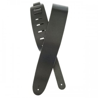 Planet Waves Basic Classic Leather Guitar Strap, Black