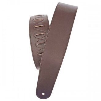 Planet Waves Soft Garment Leather Guitar Strap, Brown