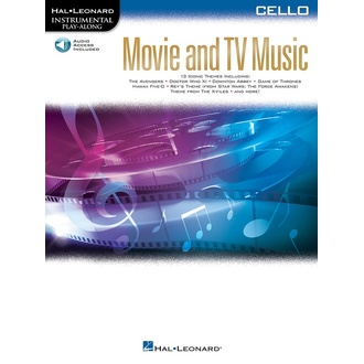 Movie And Tv Music For Cello Bk/ola