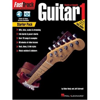 FastTrack Guitar Starter Pack Bk/Online Media