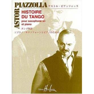 Piazzolla - Histoire Du Tango B Flat Sax/pno Trans Isoda
