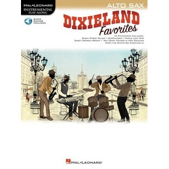 Dixieland Favorites For Alto Sax Bk/ola