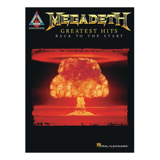 Megadeth - Greatest Hits Back To The Start Tab Rv