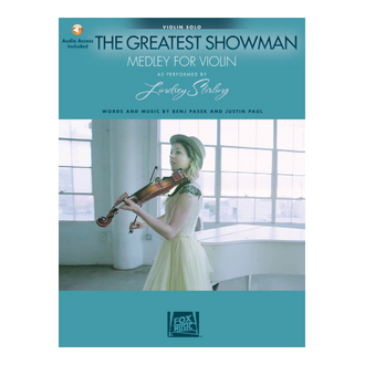 The Greatest Showman Medley For Violin Bk/ola