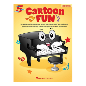 Cartoon Fun 5 Finger Piano 3rd Edition
