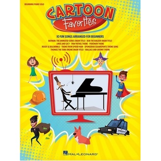 Cartoon Favorites - Beginning Piano Solo