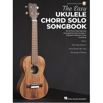 The Easy Ukulele Chord Solo Songbook Bk/Ola