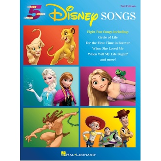 Disney Songs 5 Finger Piano 2nd Edition