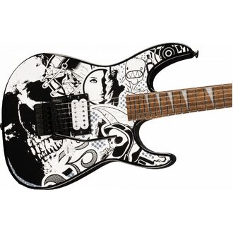 Jackson X Series Dinky Dk1 H, Laurel FB, Skull Kaos