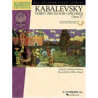 Kabalevsky - 30 Pieces For Children Op 27 Spe Bk/cd