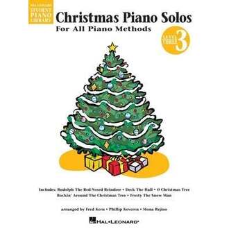 Hlspl More Christmas Piano Solos Lev 3 Bk/cd