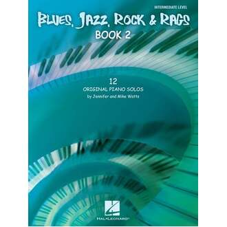 Blues, Jazz, Rock & Rags Book 2 Intermediate Level