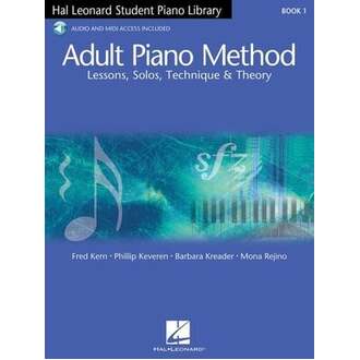 HLSPL Adult Piano Method Book 1 Bk/ola