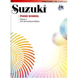 Suzuki Piano School Vol 1 BK/CD New International Edition