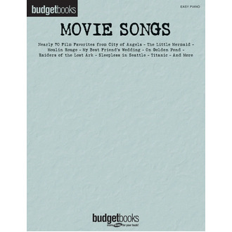 Budget Books Movie Songs Easy Piano