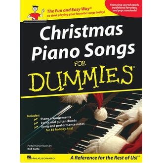 Christmas Piano Songs For Dummies Pvg