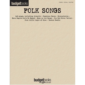 Budget Books Folk Songs Pvg
