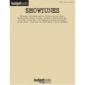 Budget Books Showtunes Pvg