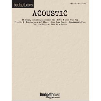 Budget Books Acoustic Pvg