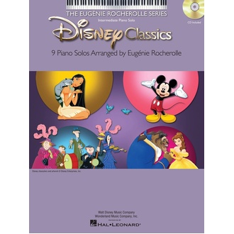 Disney Classics Intermediate Piano Solos Bk/cd